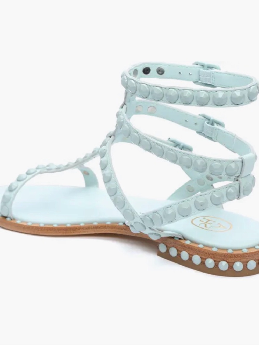 ASH Play Bis Sandal (Women) gladiators misty blue SZ 39 (9) - Picture 2 of 8